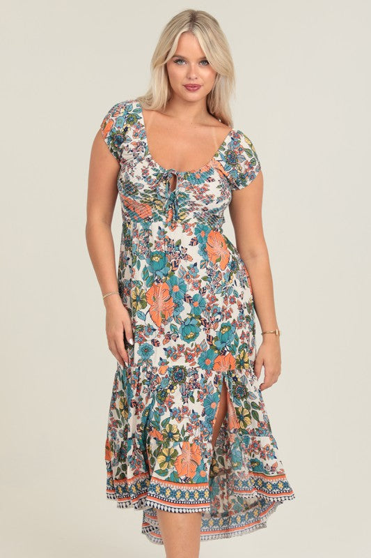 Criss Cross Back Dress