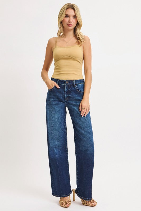 Mid Rise Baggy Jeans
