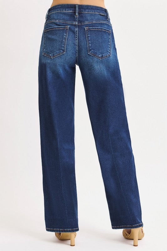 Mid Rise Baggy Jeans