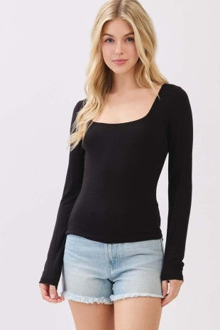Long Sleeve Square