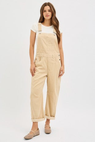 Corduroy Barrel Overall
