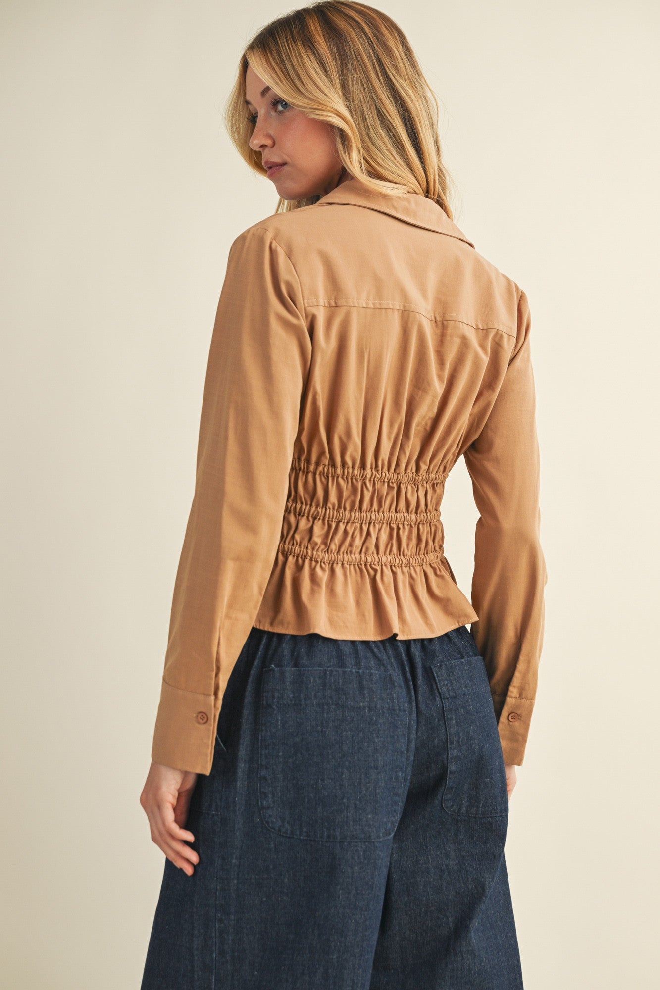 Elastic Waist Top