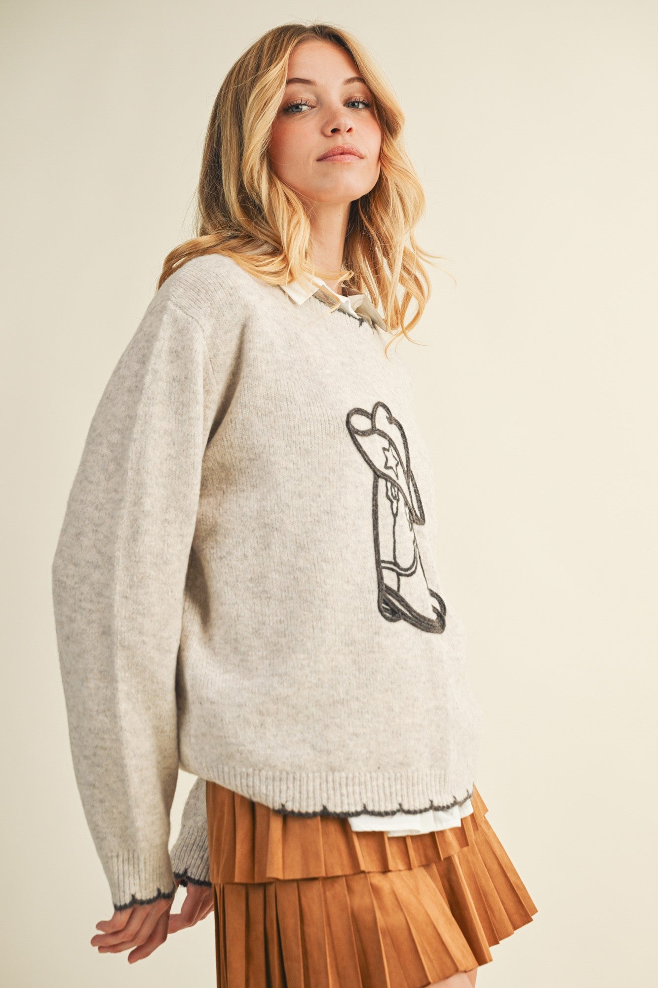 The Cutest Boot Sweater
