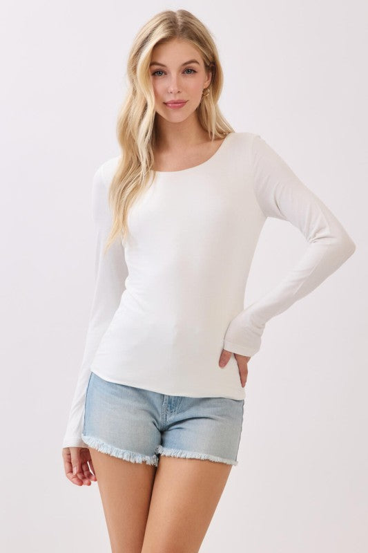 Layered Round Neck Top