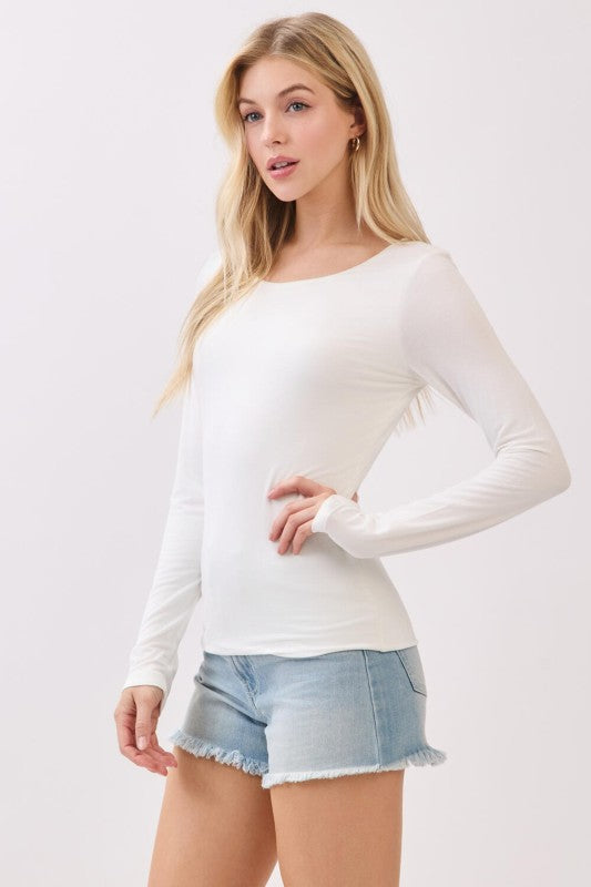 Layered Round Neck Top