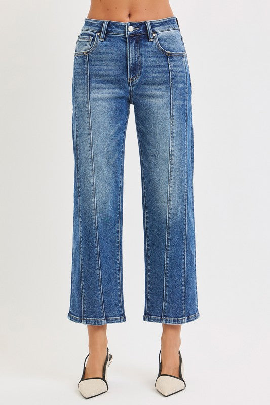 High Rise Crop Jeans
