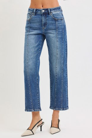 High Rise Crop Jeans