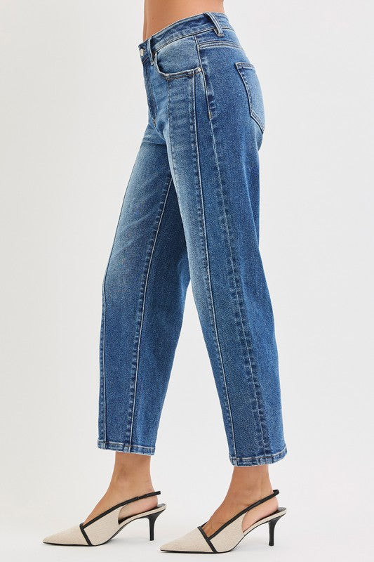 High Rise Crop Jeans