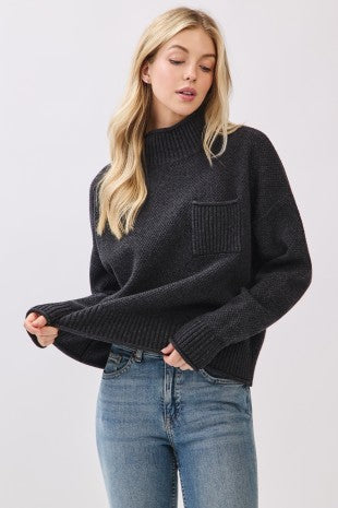 Mock Neck Sweater