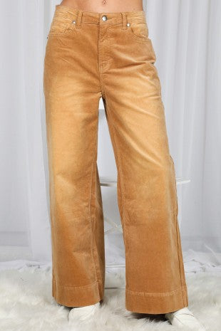 Camel Cord Pants