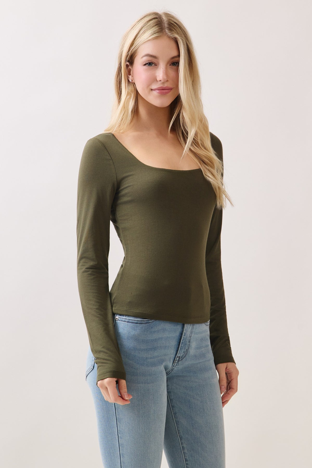 Long Sleeve Square