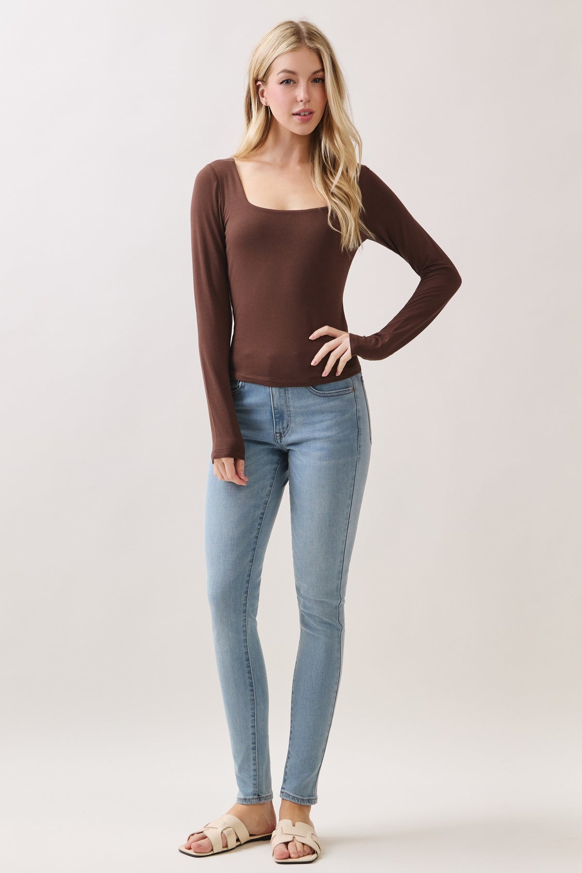 Long Sleeve Square