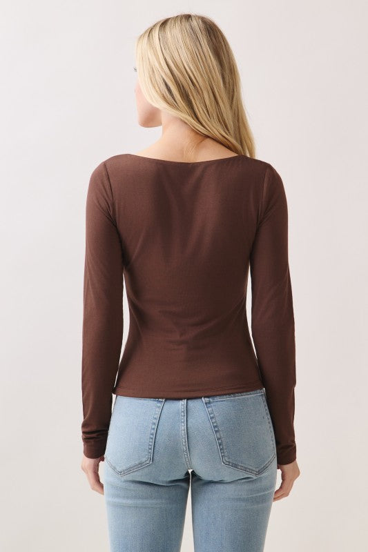 Double Layer Square Top