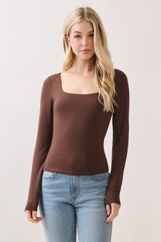 Double Layer Square Top