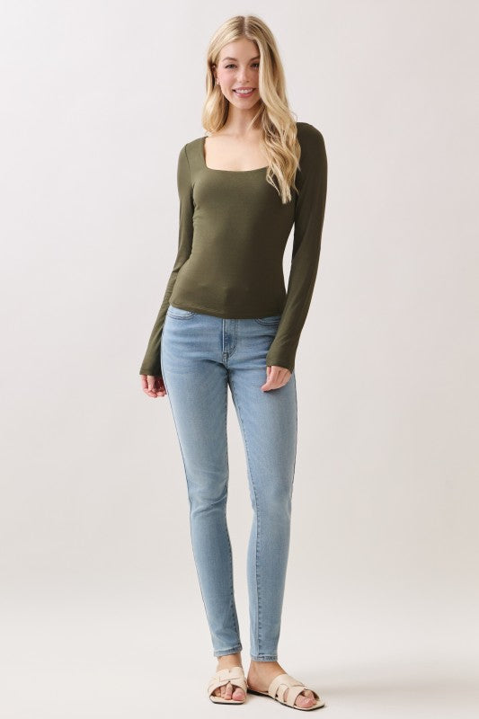 Double Layer Square Top