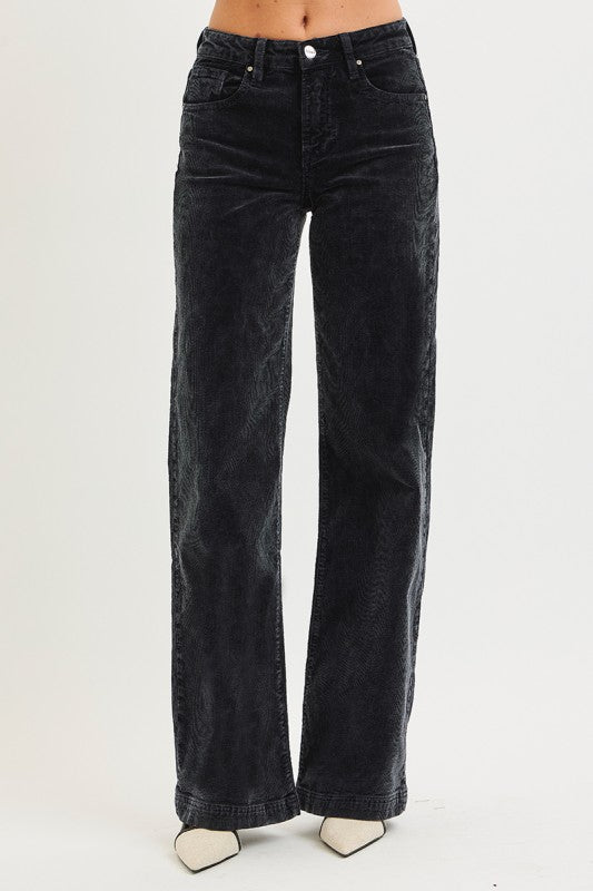 High Rise Corduroy Pants