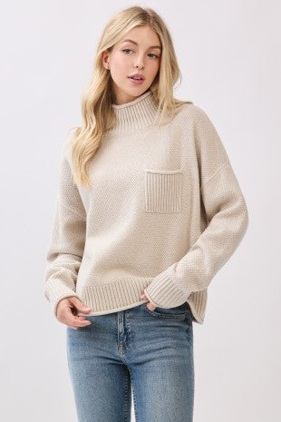 Mock Neck Sweater