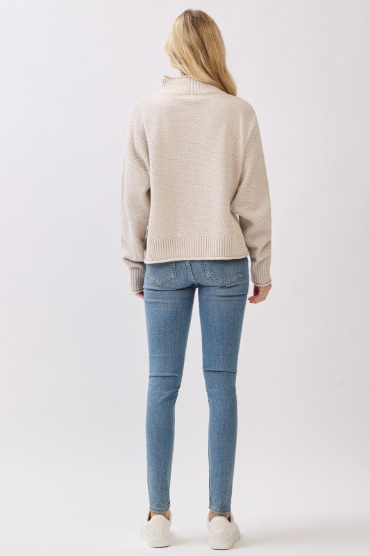 Mock Neck Sweater