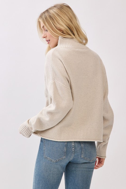 Mock Neck Sweater