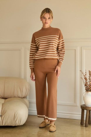 Striped Knit Sweater