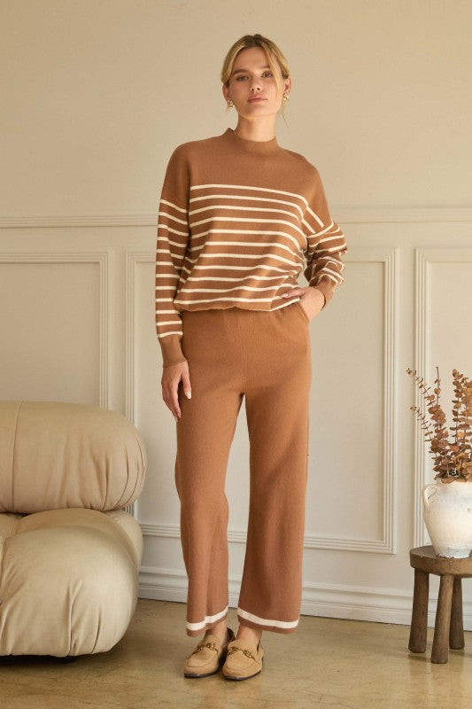 Striped Knit Sweater