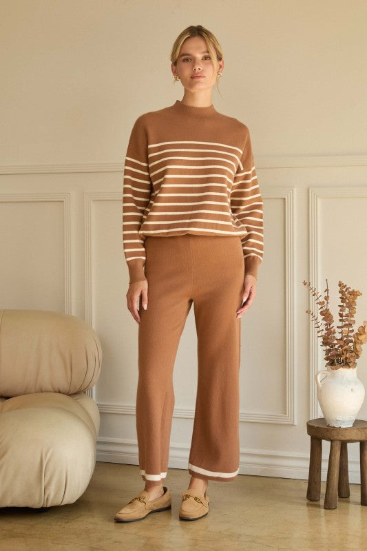 Striped Knit Sweater
