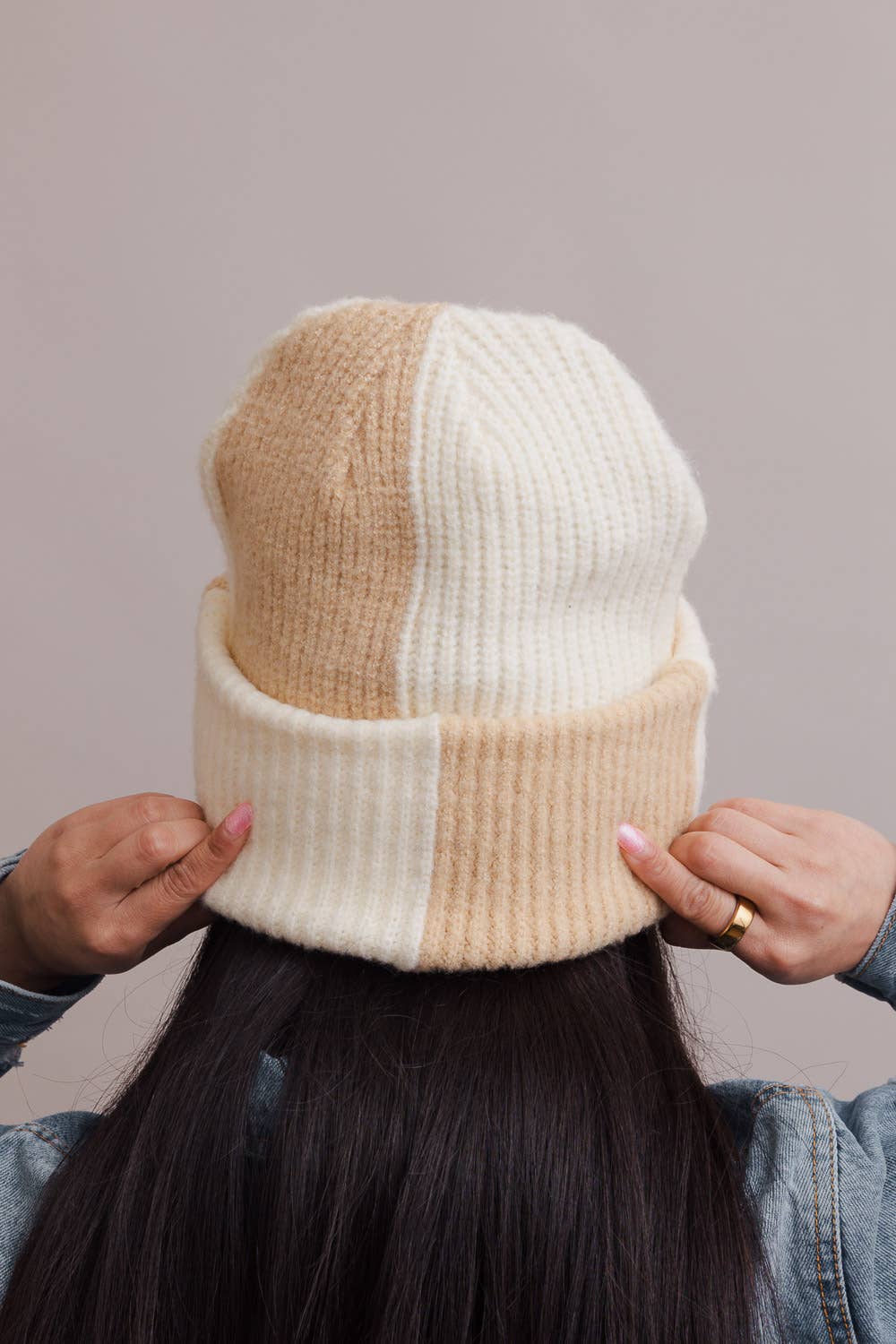 Two Tone Beanie