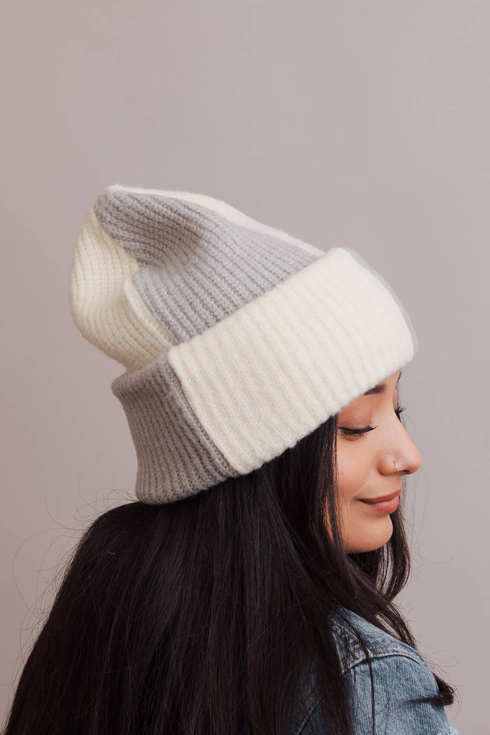 Two Tone Beanie