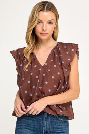 Polka Dot Blouse