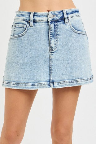 High Rise Skort