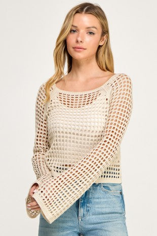 Net Cropped Top