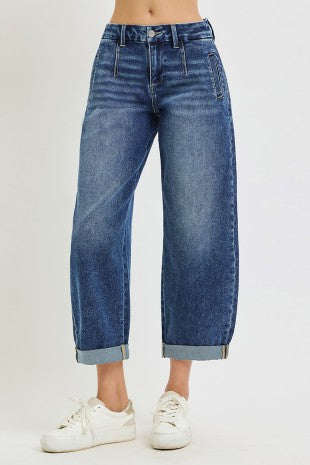 Slouchy Barrel Cuffed