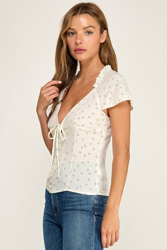 Camile Tie Blouse