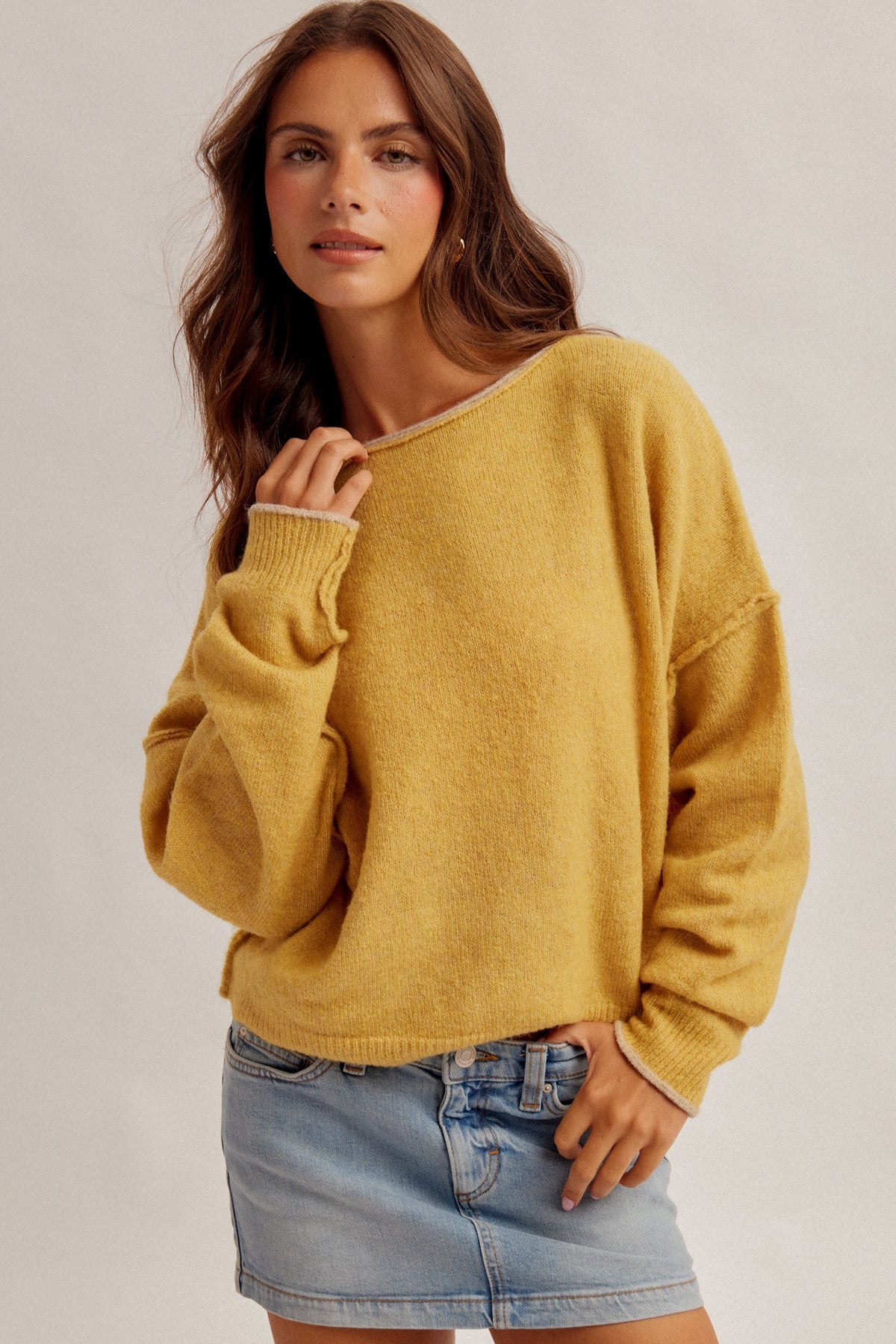 Roll Edge Cashmere