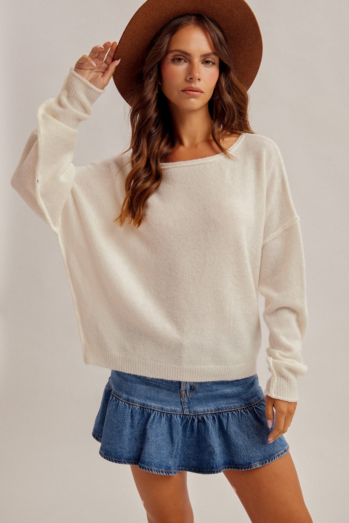 Roll Edge Cashmere