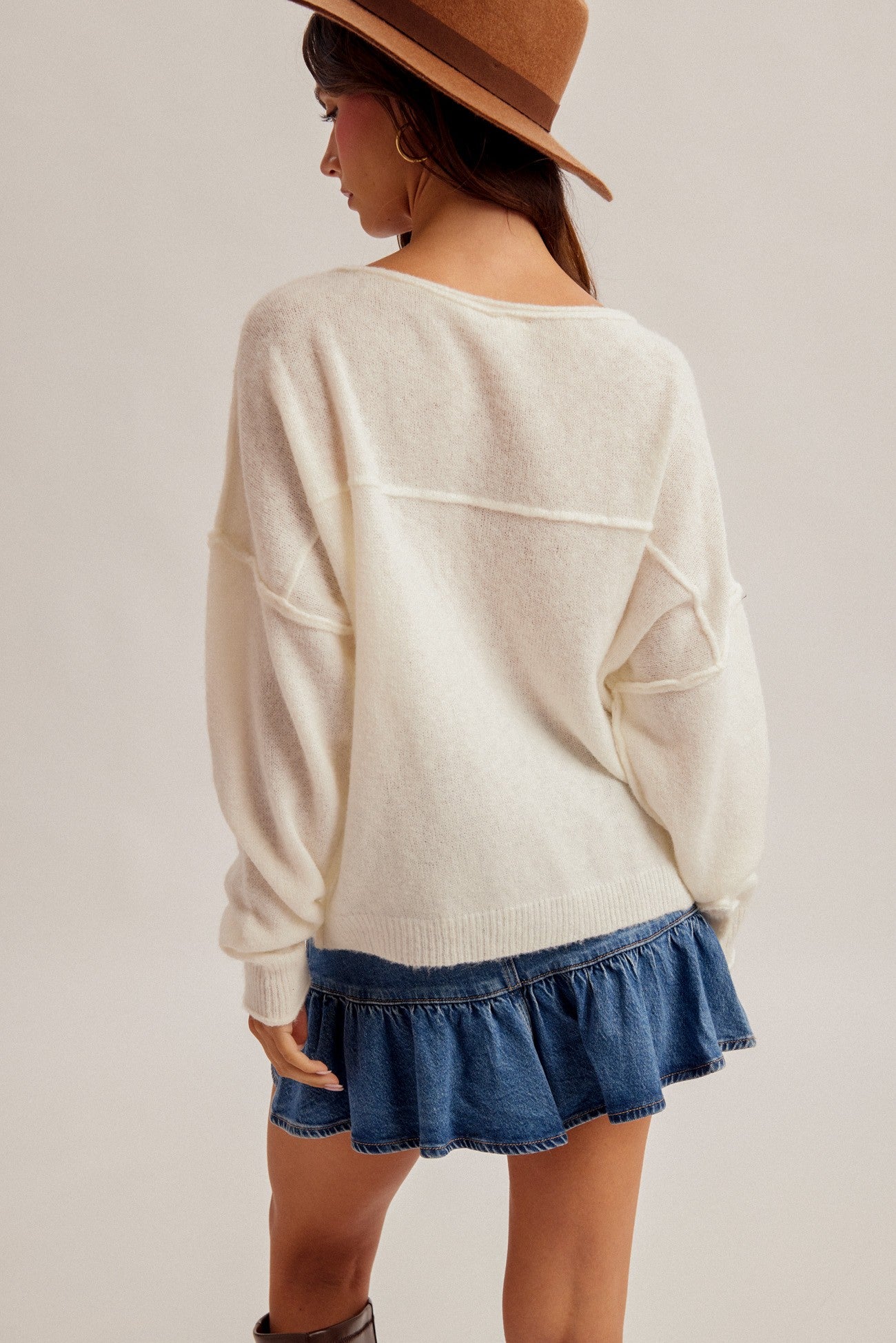 Roll Edge Cashmere