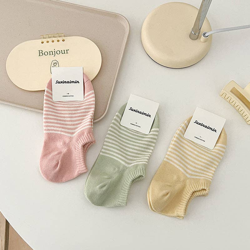 Striped Candy Socks