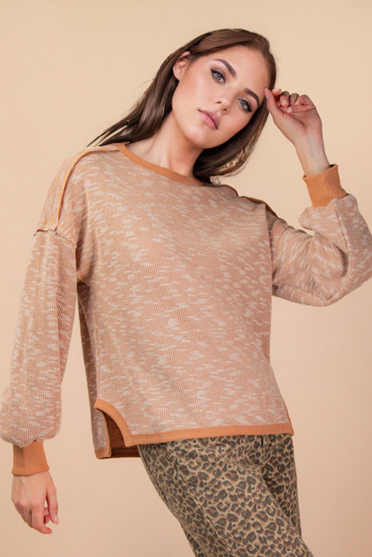 Oversized Knit Top