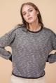 Oversized Knit Top