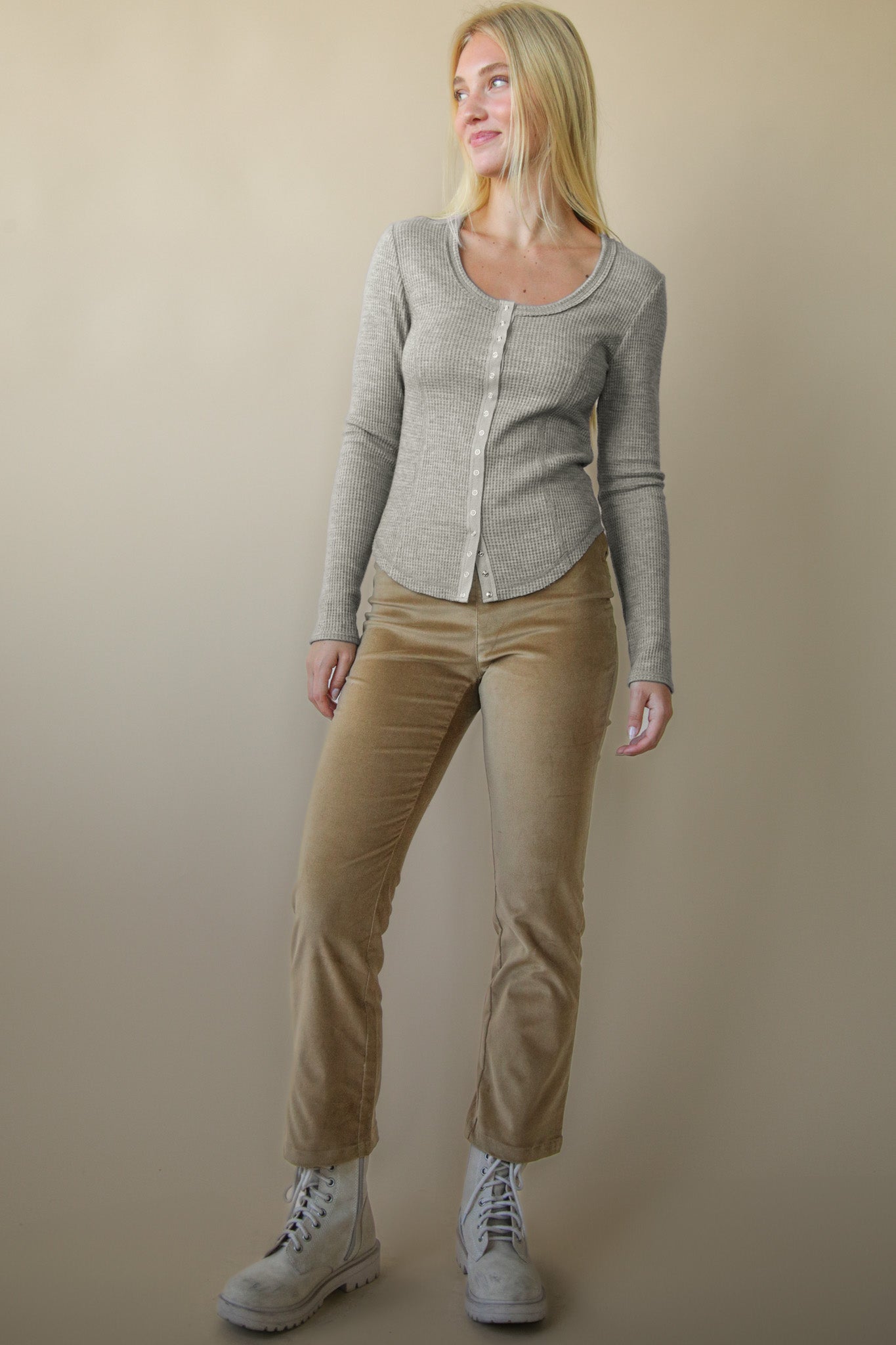 Button Down Henley