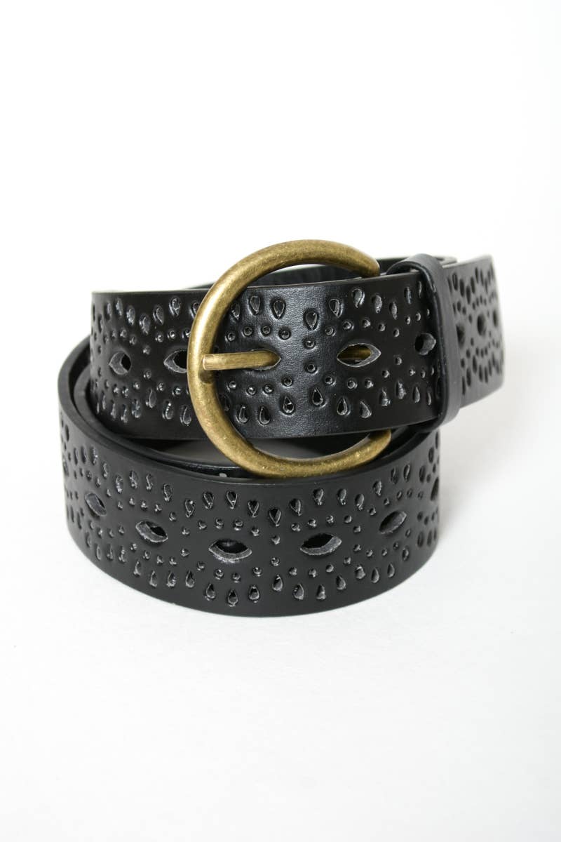 Vintage Eyelet Belt