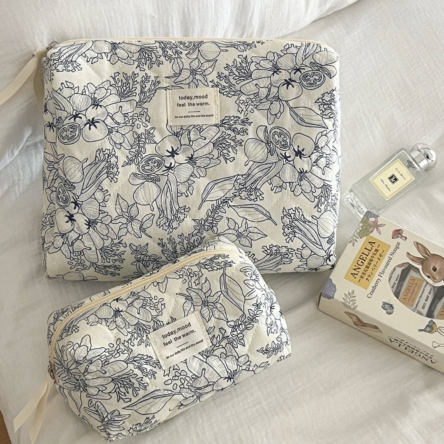 Flower Cosmetic Bag