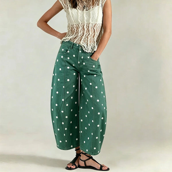 Green Dot Denim - XL