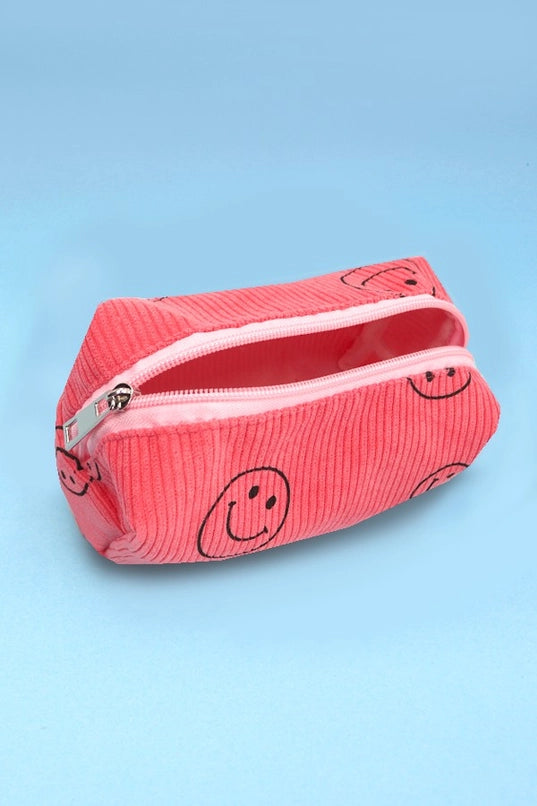 Smiley Makeup Pouch Bag