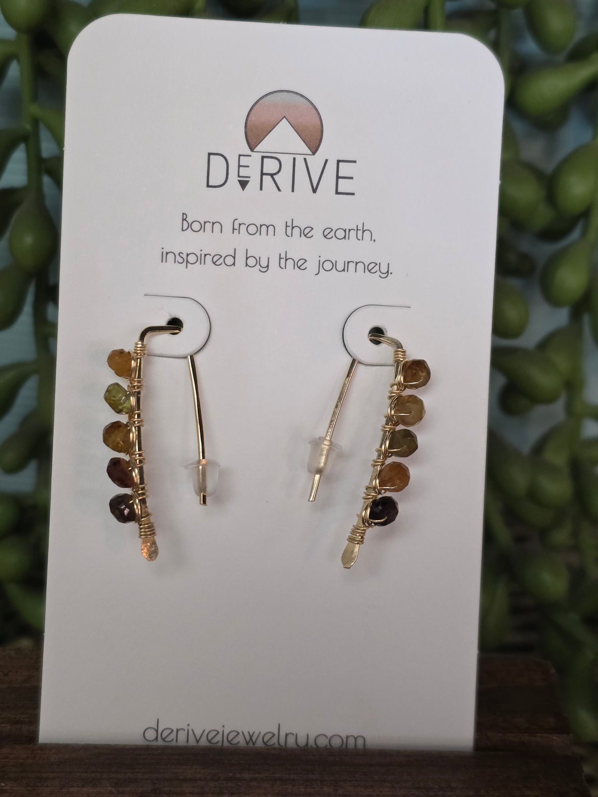 Desert Stone Ear Threader