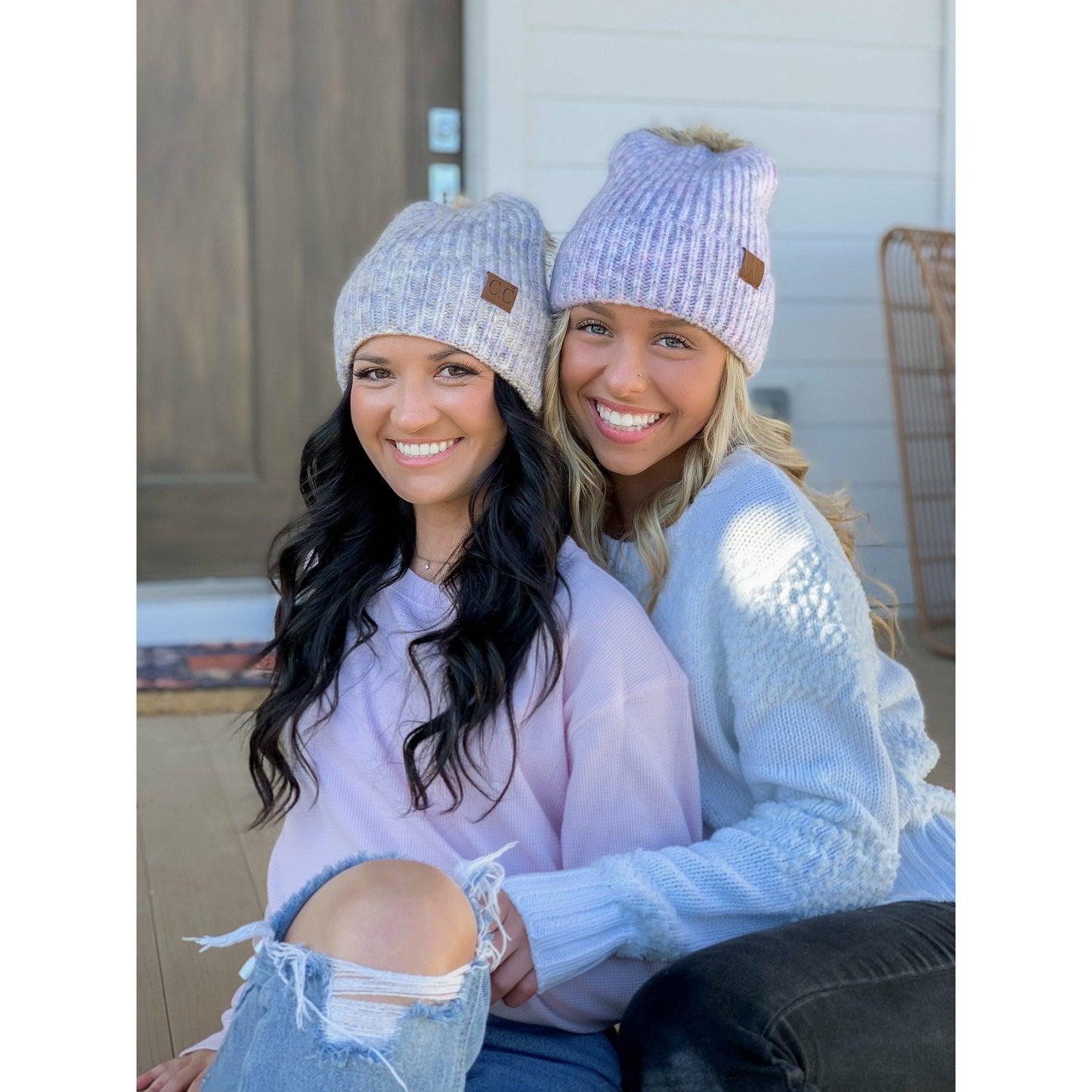 Soft Ribbed Fur Beanie