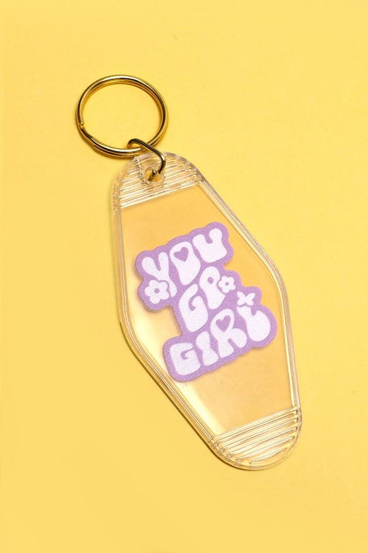 Nostalgic Words Key Chain