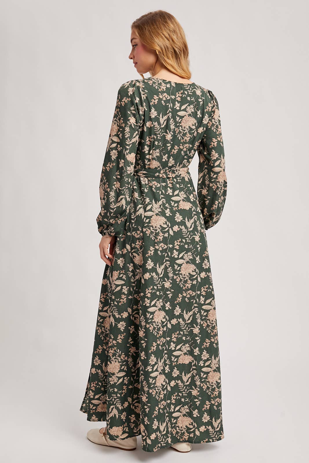 Floral Wrap Maxi