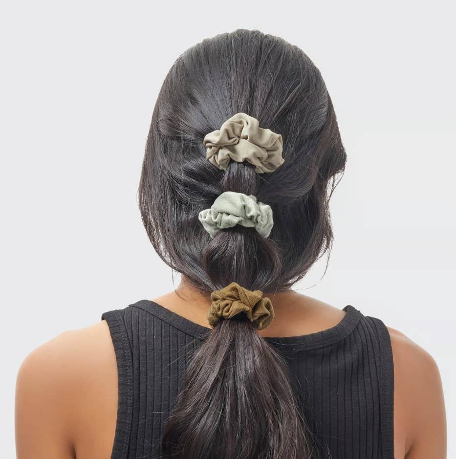 Textured Scrunchies
