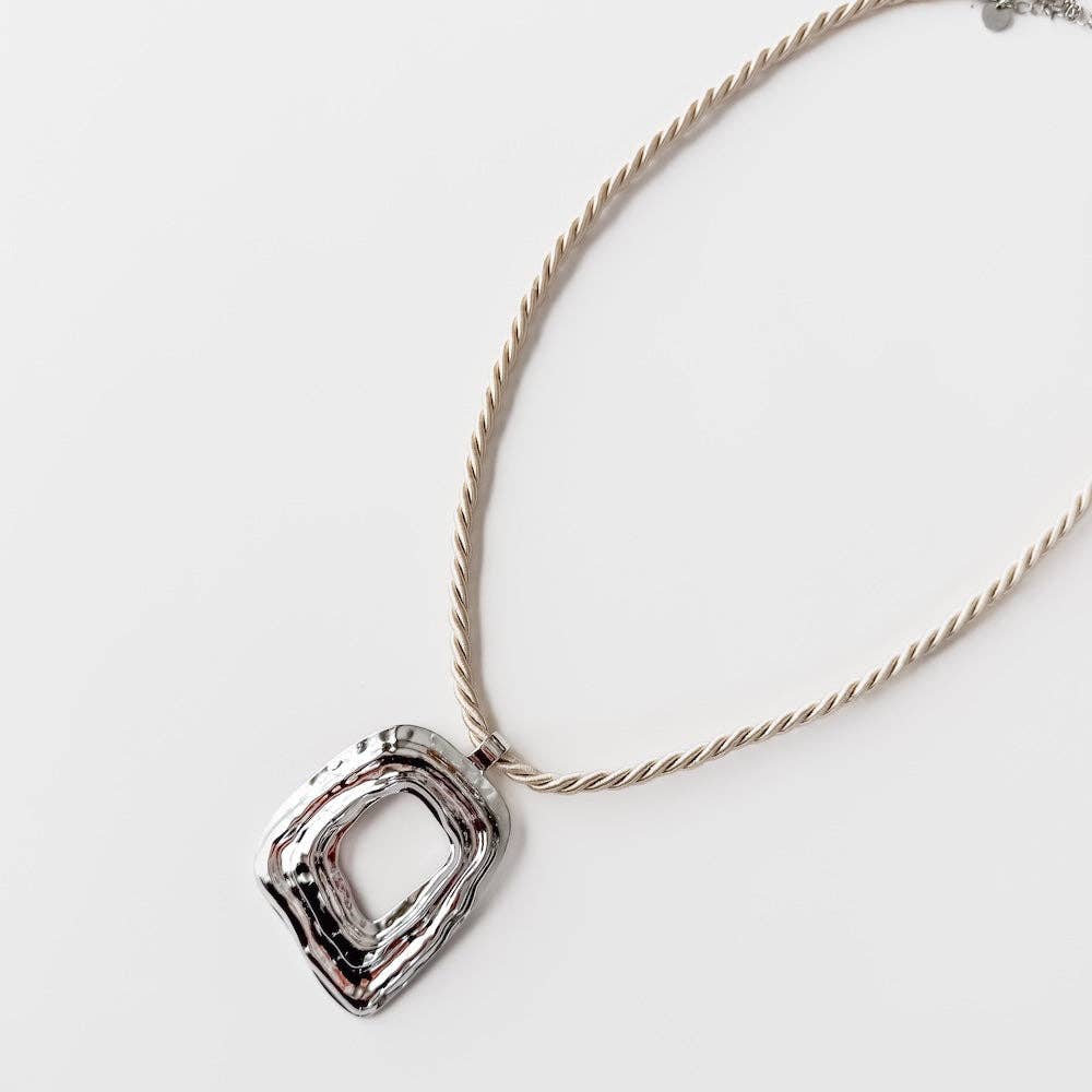Irregular Square Necklace